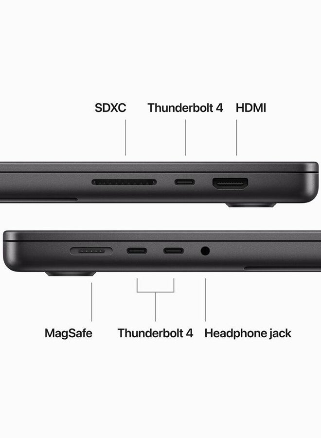 Apple - Macbook Pro 16.2-inch M3 Max Chip 14-Core CPU 30-Core GPU 96GB Memory 1TB SSD/Integrated Graphics English Space Black - Image 1