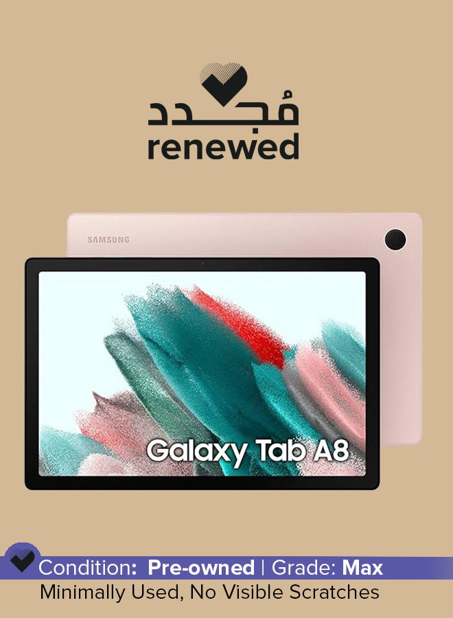 سامسونج Renewed - Galaxy Tab A8 10.5-Inch Gold 3GB RAM 32GB Wifi - International Version - Image 1