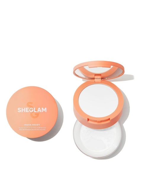 Insta-Ready Face And Under Eye Setting Powder Duo - Translucent White