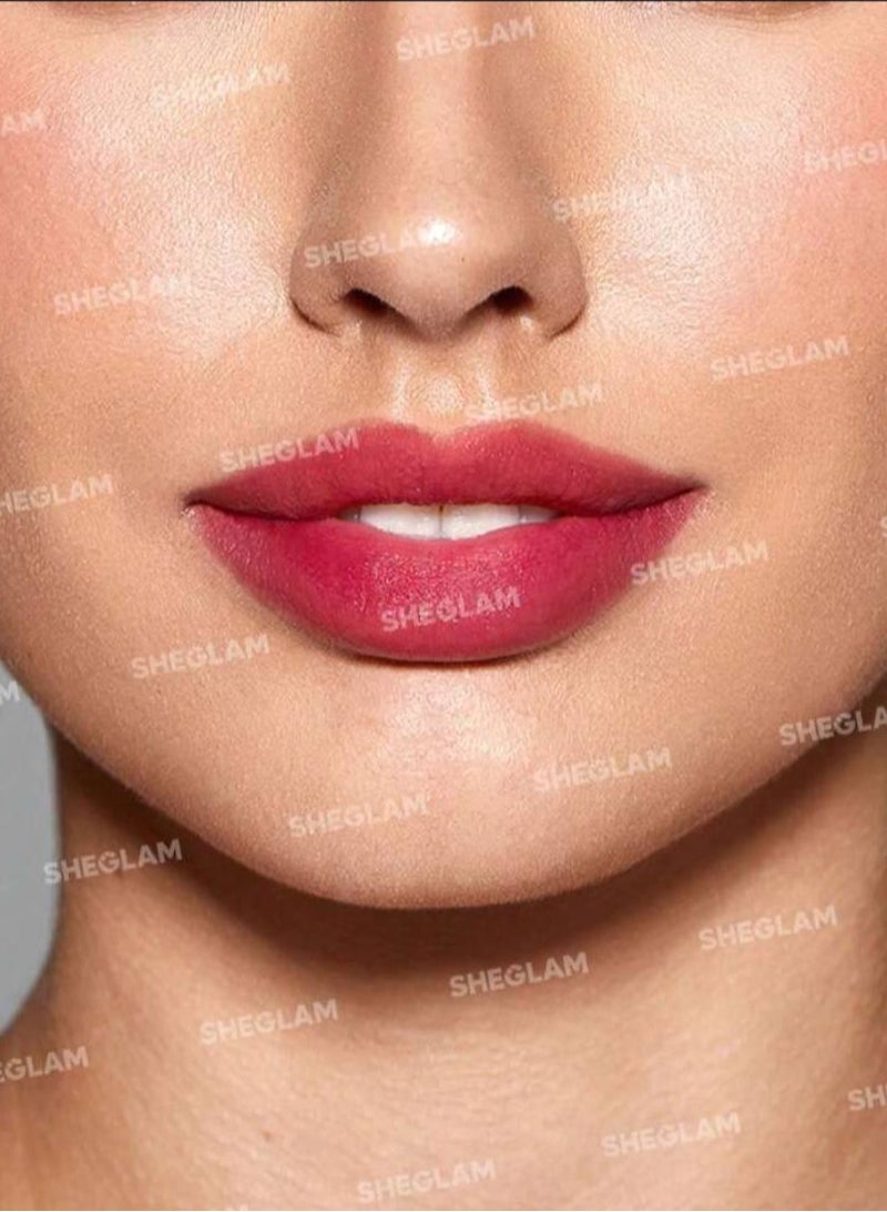 SHEGLAM - For The Flush Lip And Cheek Tint - It's Chili Pink - Image 1