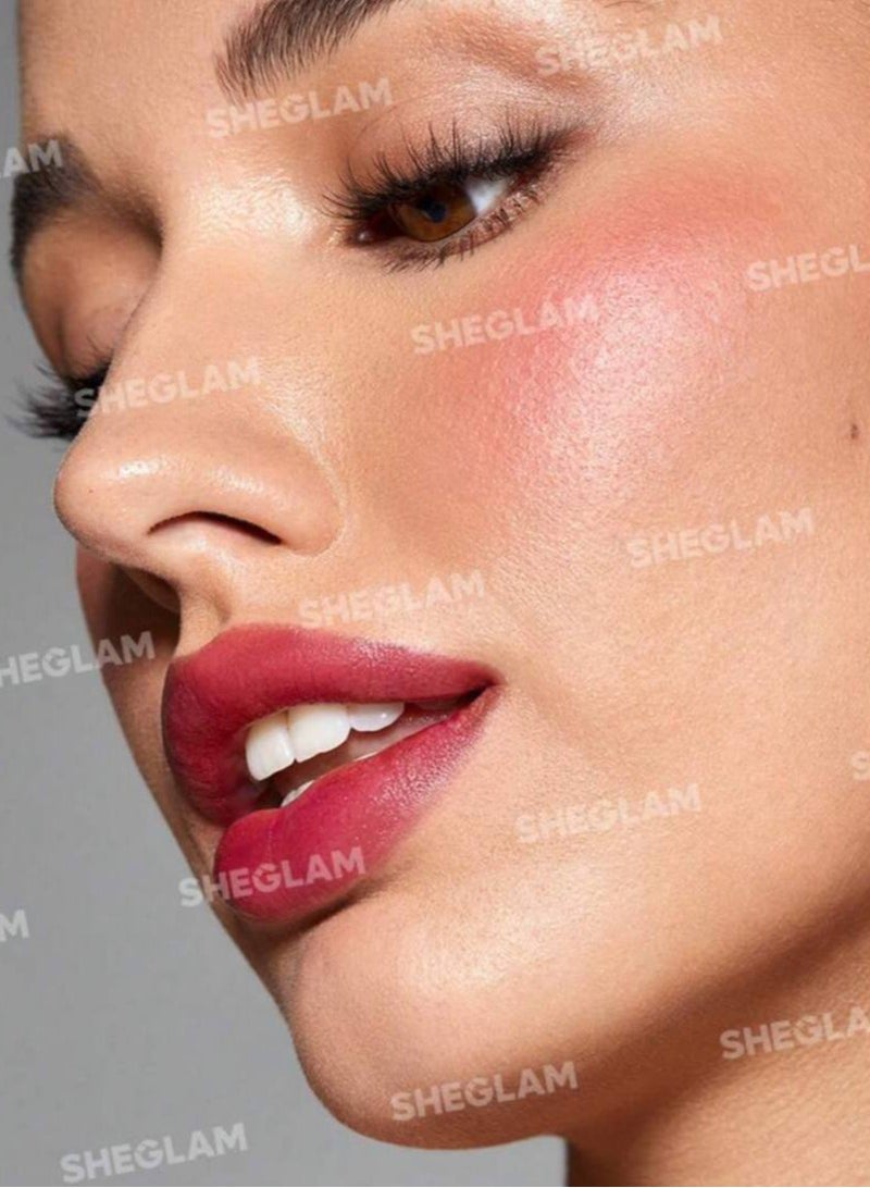 SHEGLAM - For The Flush Lip And Cheek Tint - It's Chili Pink - Image 1