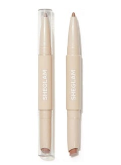 شيجلام Glam 101 Lipstick And Liner Duo - Soft Chai  - Image 1