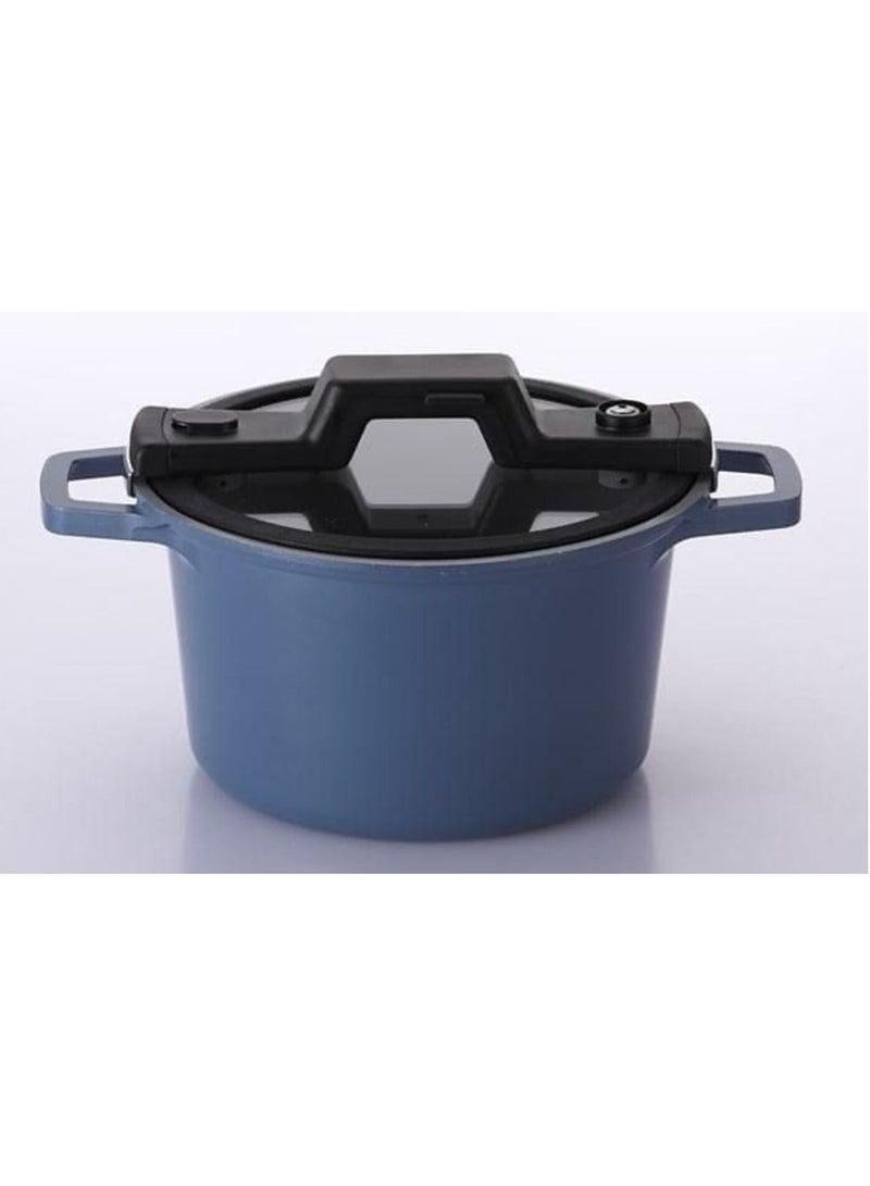Neoflam Neoflam Smart Pressure Cooker Blue 5.4Liters - Image 3
