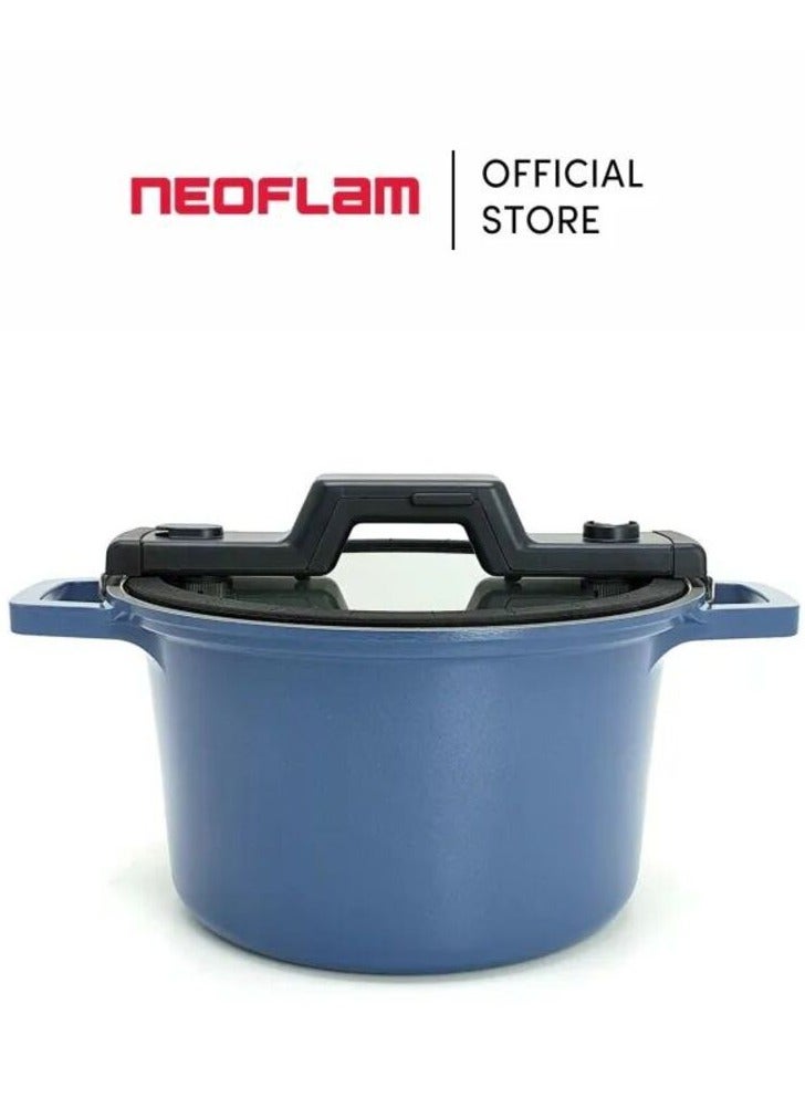 Neoflam Neoflam Smart Pressure Cooker Blue 5.4Liters - Image 1