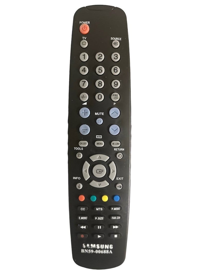 Samsung Remote Control For Old Tv's Black 