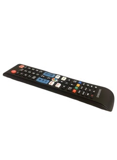 Samsung Universal Remote Control Compatible With All Samsung Lcd Led Smart Uhd 4K Tv'S With Netflix Prime Video Rakuten Hulu Buttons Black  - Image 1