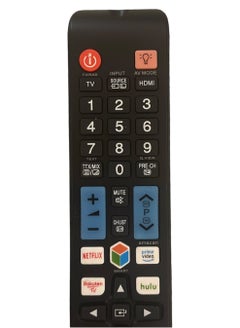 Samsung Universal Remote Control Compatible With All Samsung Lcd Led Smart Uhd 4K Tv'S With Netflix Prime Video Rakuten Hulu Buttons Black  - Image 2