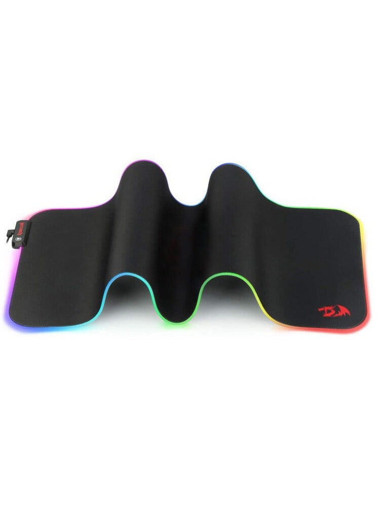 REDRAGON REDRAGON NEPTUNE X LED Soft Gaming Mouse Pad P033  - Image 1