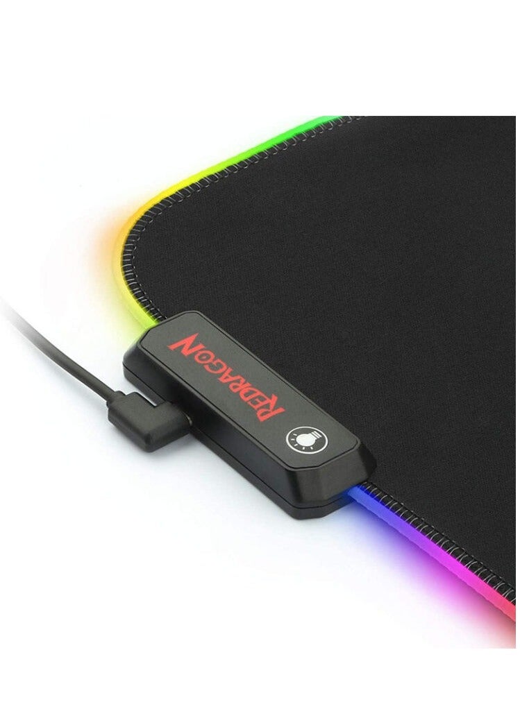 REDRAGON REDRAGON NEPTUNE X LED Soft Gaming Mouse Pad P033  - Image 4