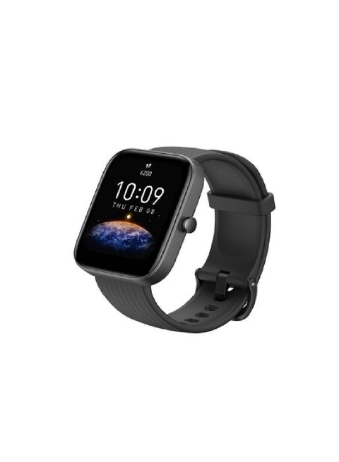 Bip 3 Pro Smatwatch With 1.69Inch Large Color Display 2 Weeks Battery Life Black