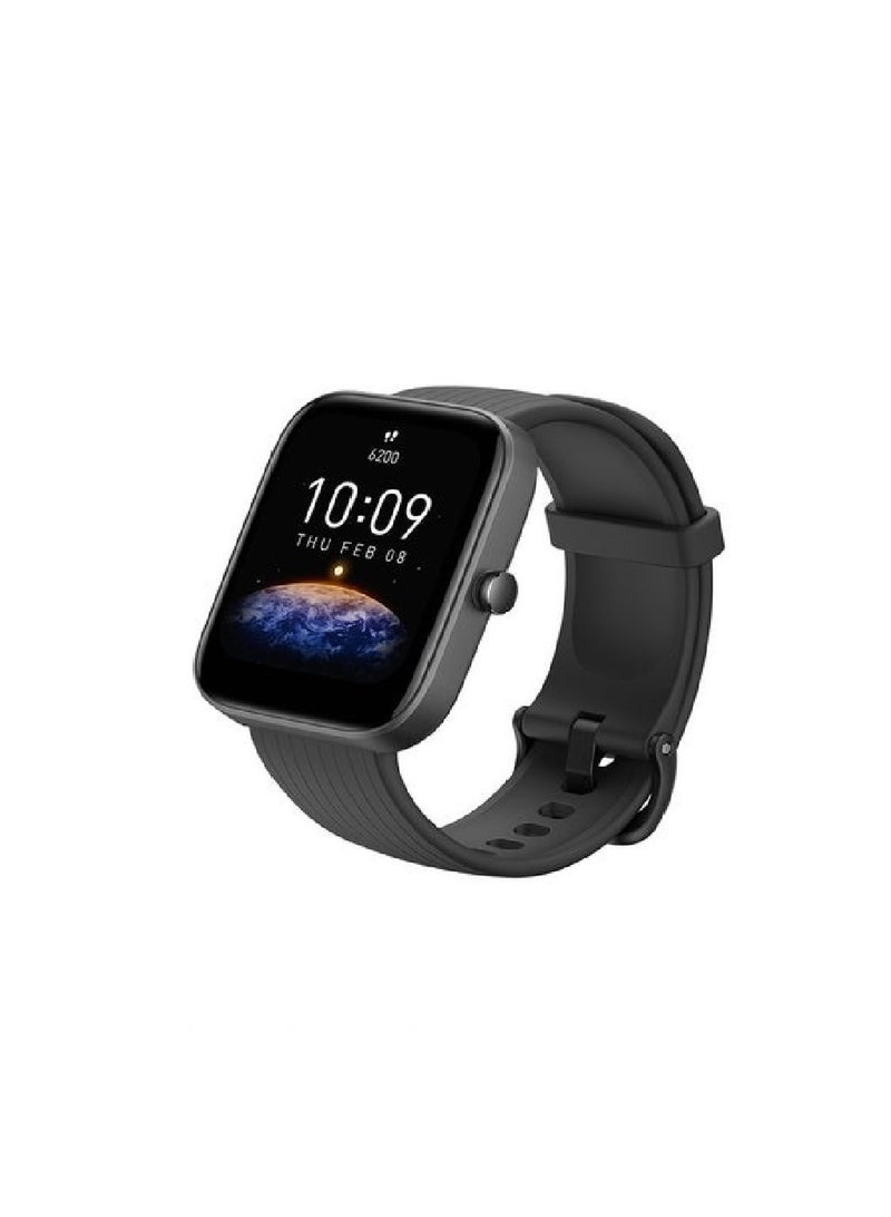 Bip 3 Pro Smatwatch With 1.69Inch Large Color Display 2 Weeks Battery Life Black