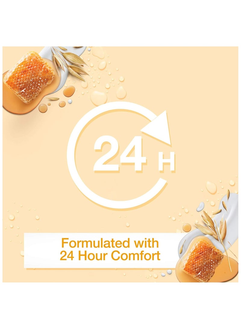 جونسون غسول الجسم المريح بالزبادي والعسل والشوفان - Image 3