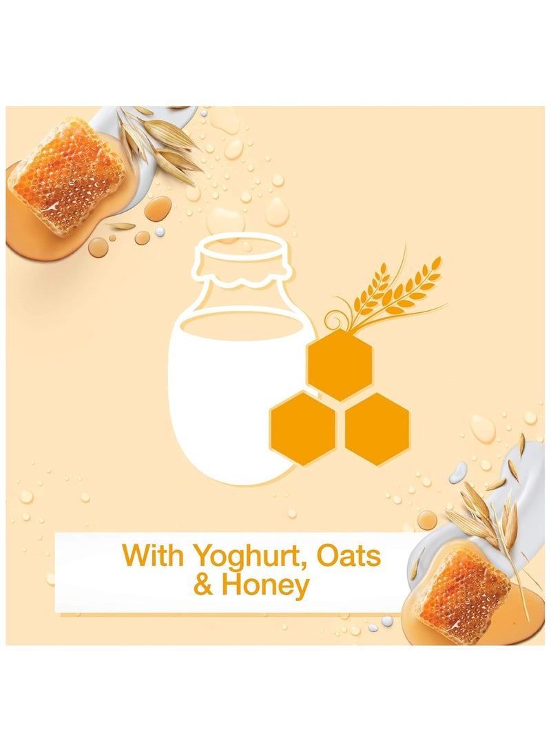 جونسون غسول الجسم المريح بالزبادي والعسل والشوفان - Image 5