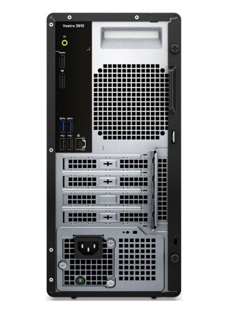 DELL - Vostro 3910 Business Desktop PC With Intel Core i7-12700 Processor/8GB DDR4 RAM/512GB NVME SSD/1TB HDD/Windows 11 Pro/Integrated Intel Card HDMI VGA/ Black - Image 1