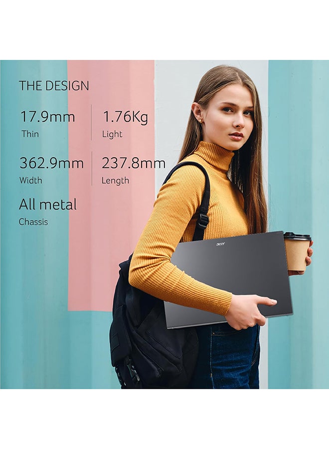 Acer Aspire 5 A515 Notebook With 12th Gen Intel Core i7-12650H 10 Cores Upto 4.70GHz/16Gb DDR4 Ram/1Tb Ssd Storage/Intel Iris XE Graphics/15.6" FHD IPS SlimBezel Display/Win 11 Home English/Arabic Steel Gray English/Arabic Steel Gray - Image 5