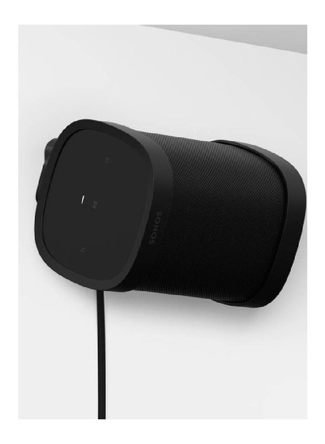 Sonos Wall Mounts for One and PLAY (Pair) SS1WMWW1BLK Black  - Image 4