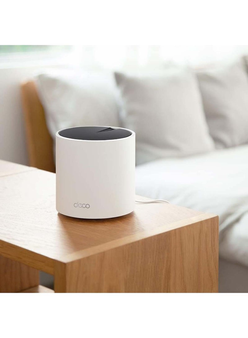 TP-LINK Deco X55 Mesh Wi Fi, 3 Pack, Black, Deco X55(3-pack) White - Image 5