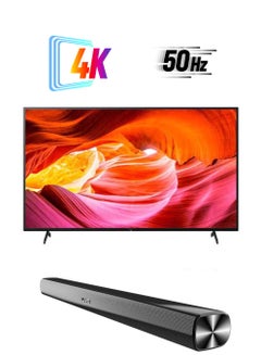 سوني تلفزيون Google مقاس 55 بوصة بدقة 4K HDR مع مليار لون وتقنية Dolby Audio-2022 مع مكبرات الصوت JVC  - Image 1