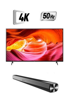 سوني تلفزيون Google مقاس 65 بوصة بدقة 4K HDR مع مليار لون ونظام صوت Dolby موديل 2022 ومكبر صوت JVC  - Image 1