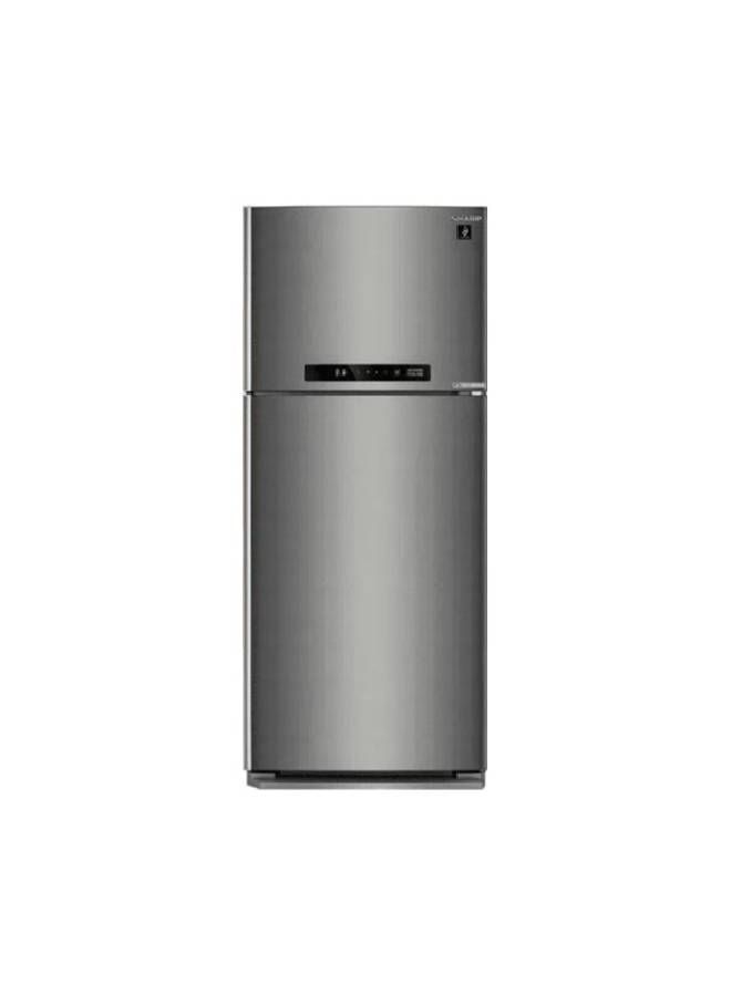 شارب ثلاجة انفرتر ديجيتال نوفروست 480 لتر , ستانلس SJ-PV63G-DST