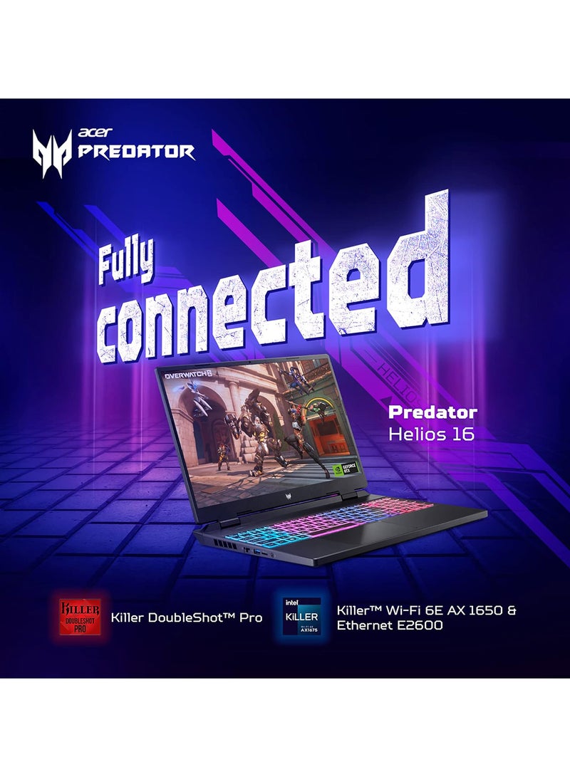 Acer - Predator Helios Neo 16 Gaming Laptop With 16-Inch Display, Core i9 13900HX Processor/16GB RAM/1TB SSD/8GB NVIDIA GeForce RTX 4060 Graphics Card/Windows 11 Home English Black - Image 1