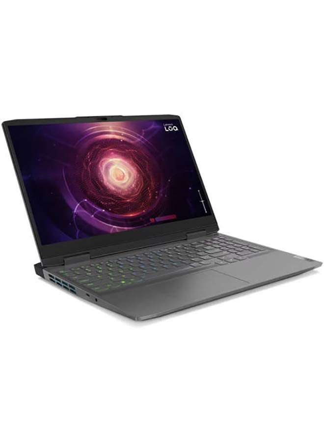 Lenovo LOQ (Upgraded Version) Laptop With 15.6-Inch Display, AMD Ryzen-7 7840HS Processor/8GB RAM/512GB SSD/6GB Nvidia Geforce RTX 4050 Graphics Card/Windows 11 English Storm Grey  - Image 1