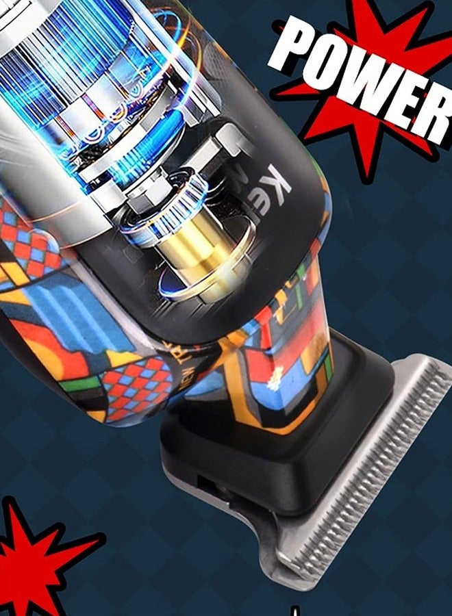 كيمي ماكينة قص الشعر الاحترافية من سبائك الألومنيوم من ماكس افييشن، لاسلكية، شاشة LCD KM-MAX5090 - Image 2