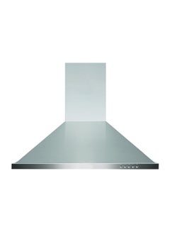 Nobel 60 cm Decorative Hood, Stainless Steel Body, Mechanical Push Button Control, 3 Speed Settings, 400 M³/H Performance, 58dba Noise Level, 28W Halogen Light, Dishwasher Safe Aluminum Cassette Filter NBI8662CH Silver 