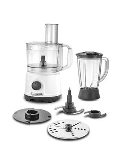 BLACK+DECKER Food Processor 800W Multifunction 5-in-1 White - FX822-B5 800 W FX822-B5 white  - Image 1