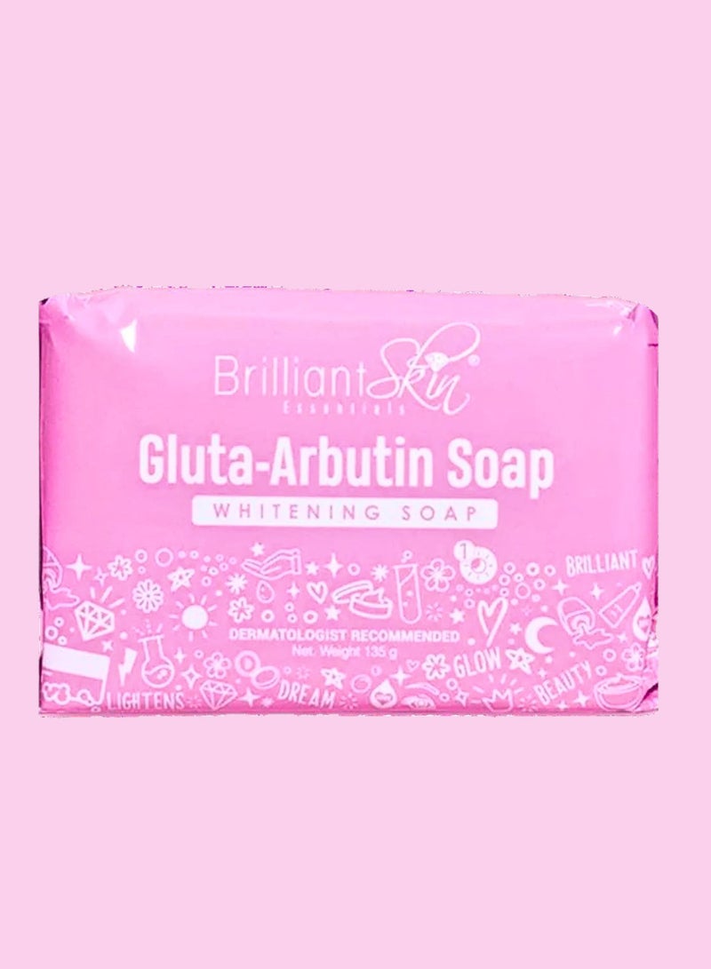 بريليانت سكين إسينشالز صابون تبييض غلوتا-أربوتين الأصلي 135غ 1 قطعة - Image 1