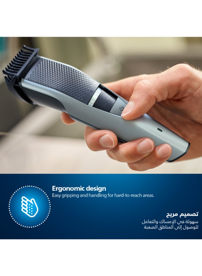 Philips - Beard Trimmer BT3232/15,Precision Beard Styling for Effortless Grooming,20 Length Settings, Maintenance-Free Blades, No Oil Required,90min Cordless Use, Battery Indicator Multicolour - Image 1