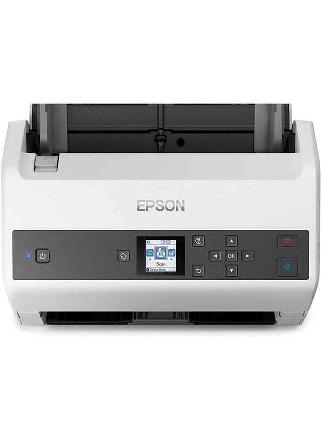 EPSON Workforce DS-870, 100-page ADF, 65ppm/130ipm Scanning Speed, Departmental Sheet Fed Scanner, White | B11B250401BB White - Image 4