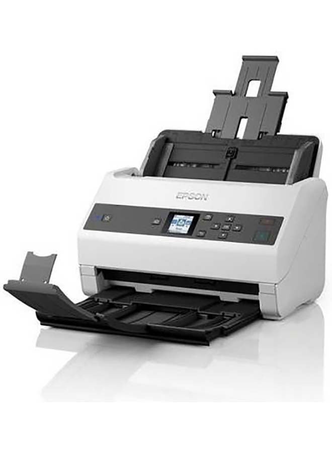 EPSON Workforce DS-870, 100-page ADF, 65ppm/130ipm Scanning Speed, Departmental Sheet Fed Scanner, White | B11B250401BB White - Image 3