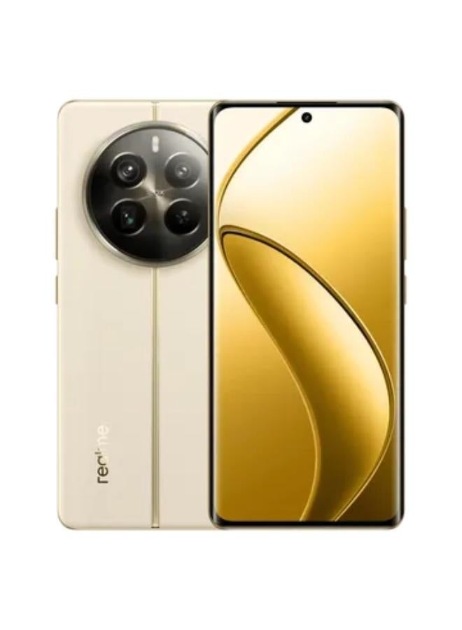 ريل مي هاتف 12 Pro+ 5G ثنائي الشريحة، لون بيج، ذاكرة وصول عشوائي (RAM) سعة 12 جيجابايت، سعة 512 جيجابايت - إصدار الشرق الأوسط  - Image 1