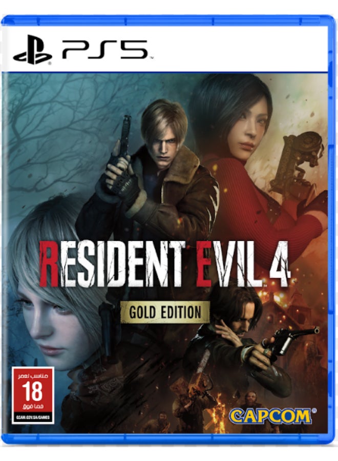كابكوم PS5 Resident Evil 4 - الإصدار الذهبي - بلاي ستيشن 5 (PS5) - بلاي ستيشن 5 (PS5) 