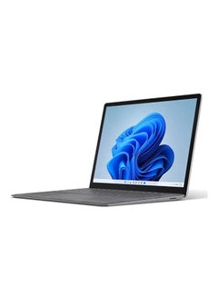 جهاز Surface Laptop 4 بشاشة مقاس 13.5 بوصة ومعالج Core i5 وذاكرة وصول عشوائي سعتها 8 جيجابايت ومحرك أقراص SSD سعة 512 جيجابايت وبطاقة رسومات Intel مدمجة