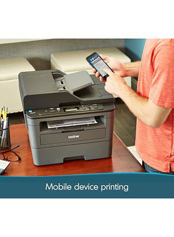 brother - DCP-L2550DW All in One Monochrome Laser Printer - Black | 8C5K3800141 Black - Image 1