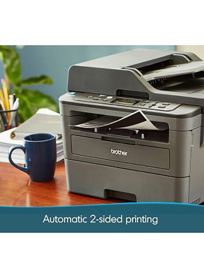 brother - DCP-L2550DW All in One Monochrome Laser Printer - Black | 8C5K3800141 Black - Image 1