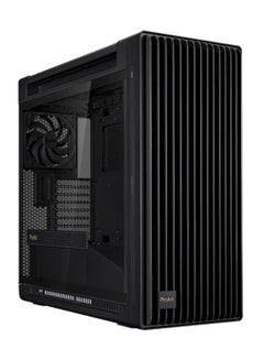 ASUS ProArt PA602 Gaming E-ATX Computer Case, 2x 200mm & 1x 140mm Pre-Installed Fans, Up to 420mm Radiator & 6x Fans Support, Dual Air Deflectors, 15.5mm Open Grills, Black Black  - Image 1