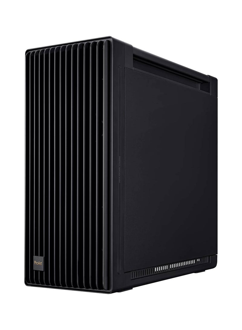 ASUS ProArt PA602 Gaming E-ATX Computer Case, 2x 200mm & 1x 140mm Pre-Installed Fans, Up to 420mm Radiator & 6x Fans Support, Dual Air Deflectors, 15.5mm Open Grills, 90DC00J0-B09000 Black  - Image 3