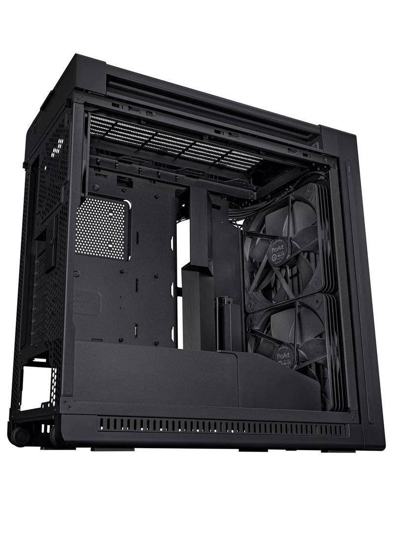 ASUS ProArt PA602 Gaming E-ATX Computer Case, 2x 200mm & 1x 140mm Pre-Installed Fans, Up to 420mm Radiator & 6x Fans Support, Dual Air Deflectors, 15.5mm Open Grills, 90DC00J0-B09000 Black  - Image 5