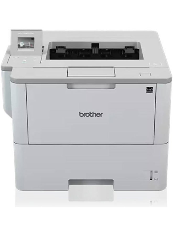 HL-L6400DW Mono Laser Printer, 1.8" TFT Colored LCD Display, 50 PPM Print Speed, 520 Sheets Capacity, Auto 2-Sided Printing, USB2.0/LAN/Wireless Connectivity, White | 84UG8800241 White