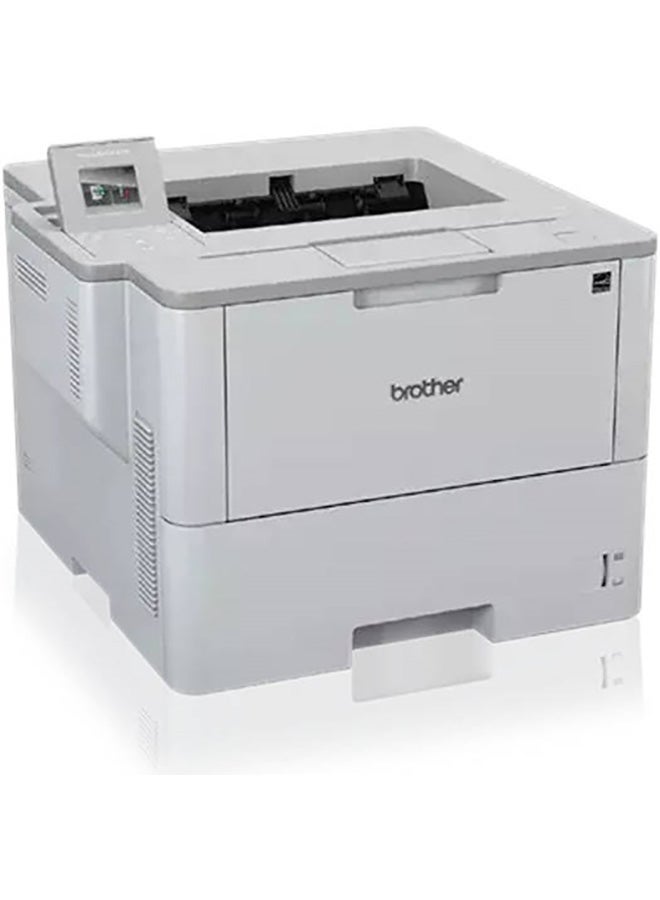 HL-L6400DW Mono Laser Printer, 1.8" TFT Colored LCD Display, 50 PPM Print Speed, 520 Sheets Capacity, Auto 2-Sided Printing, USB2.0/LAN/Wireless Connectivity, White | 84UG8800241 White