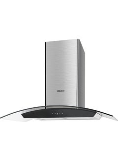 90Cm Built-In Hoods With 3 Speeds, Touch Control, Digital Display, Aluminum Foil Pipe With Carbon Filter, Stainless Steel Baffle Filter Nobel NCH90CG Silver