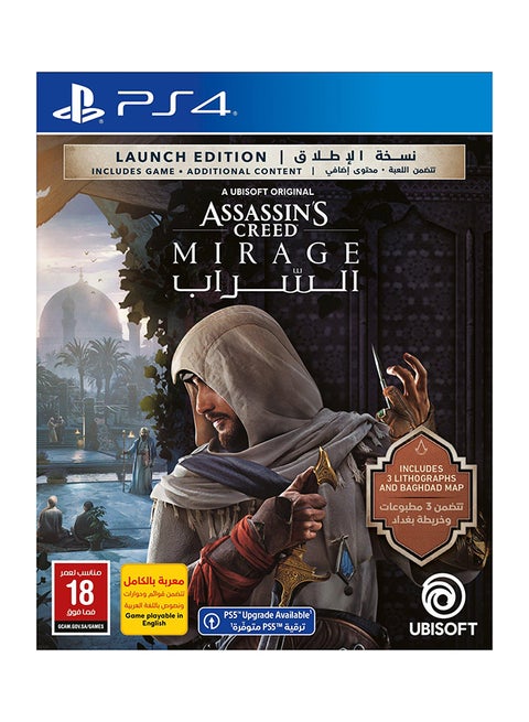 Assassins Creed mirage Deluxe Edition - PlayStation 4 (PS4)