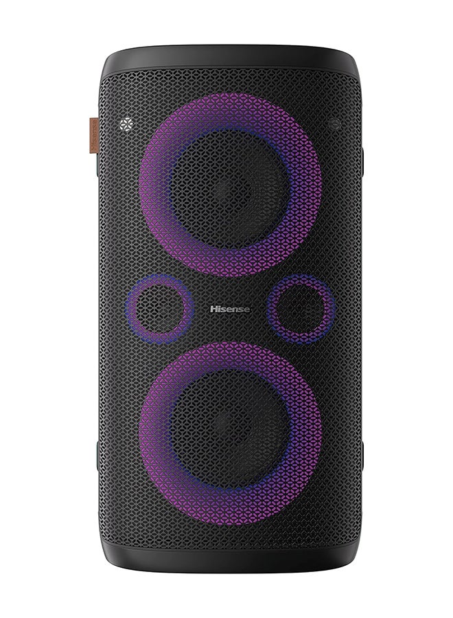 Hisense - Party Speaker The All In One For Party Sound Boost Your Party Into Lifer With 400 Watts Output Power HP 100 Black - Image 1