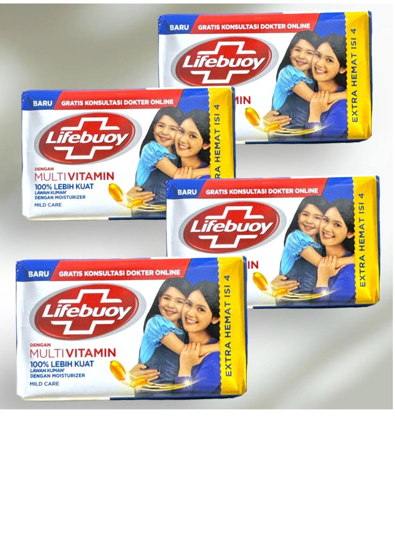 Lifebuoy Mild Care White Soap 100grams  - Image 1