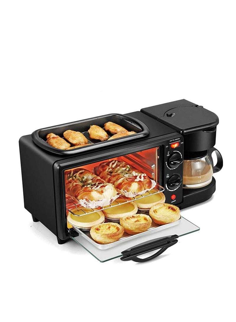 Sonifer Breakfast Maker 3 In1 Oven Grill And Coffee Maker 5 L 1250 W 4004 Black  - Image 1
