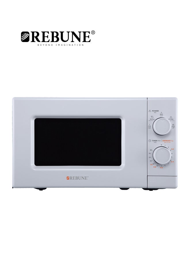 REBUNE Electric Microwave 20 L 700 W RE-10-038 White Best Price