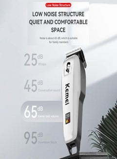 كيمي KM-PG809A Rechargeable Electric Hair Clipper  - Image 4